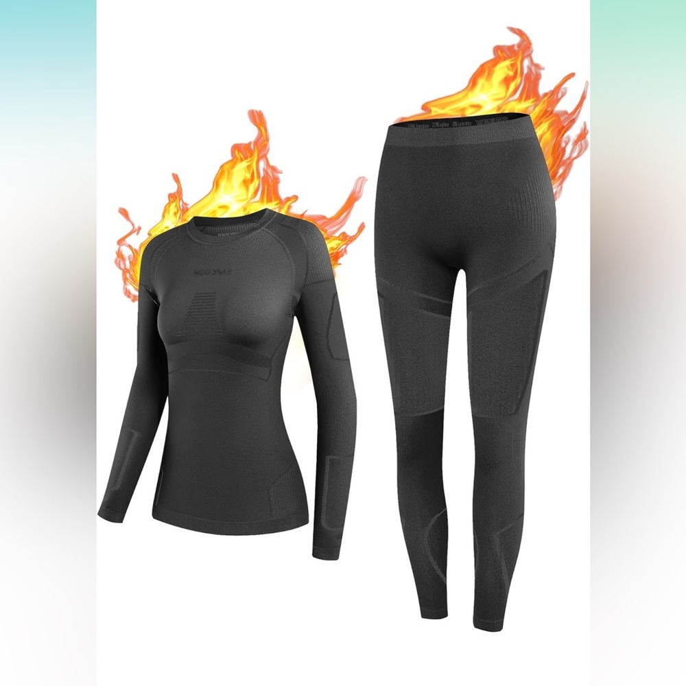 Thermal Underwear for Women Long Johns for Women, Base Layer Women Cold Weather